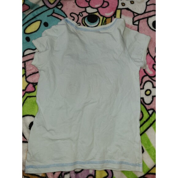 Maui Princess Size 6 Kids Juniors Girls Totally Charming 2000s Pastel Blue Shirt - Picture 7 of 7